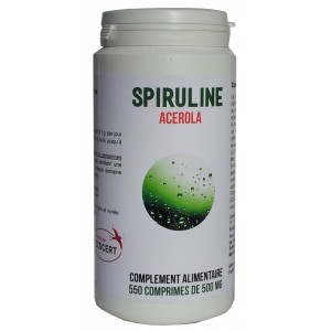 2200 comprimés de Spiruline + Acerola Bio